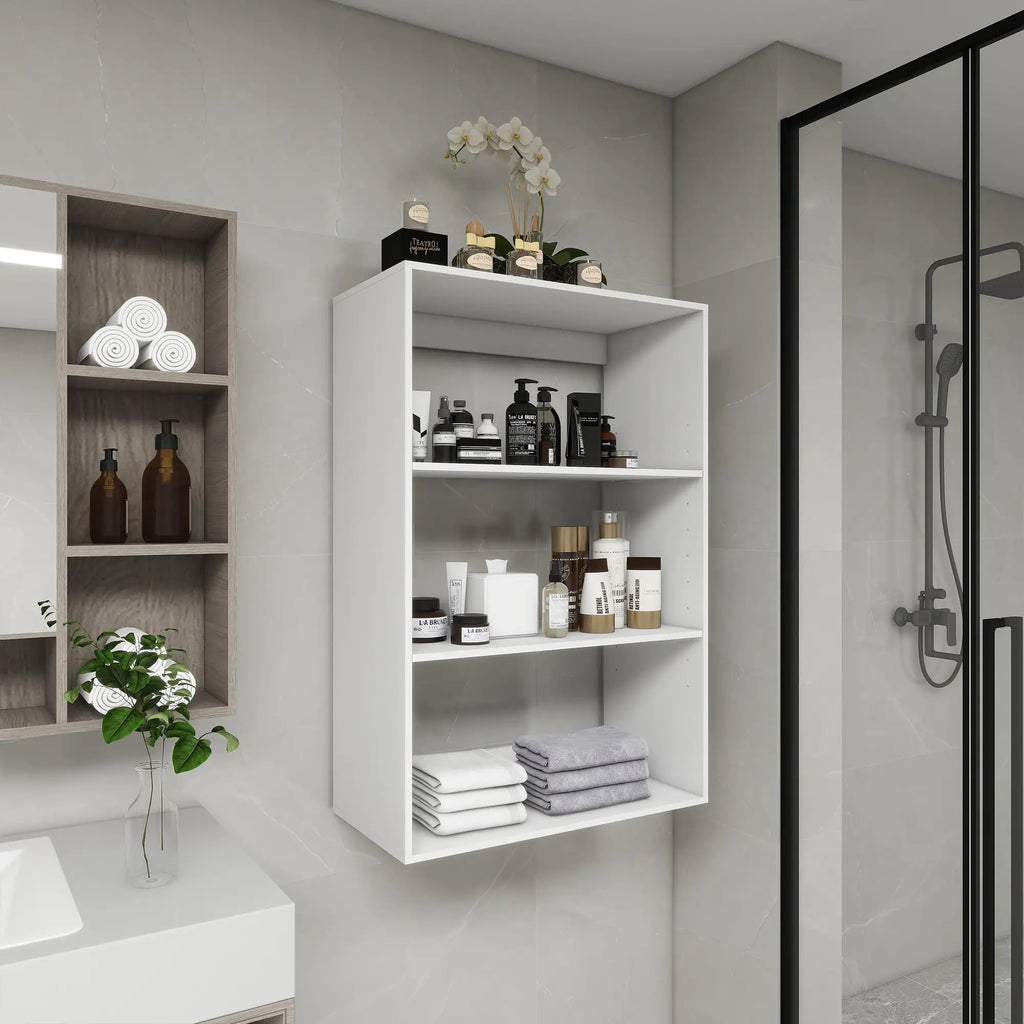 B4 Bathroom colset shelves Wood Modular